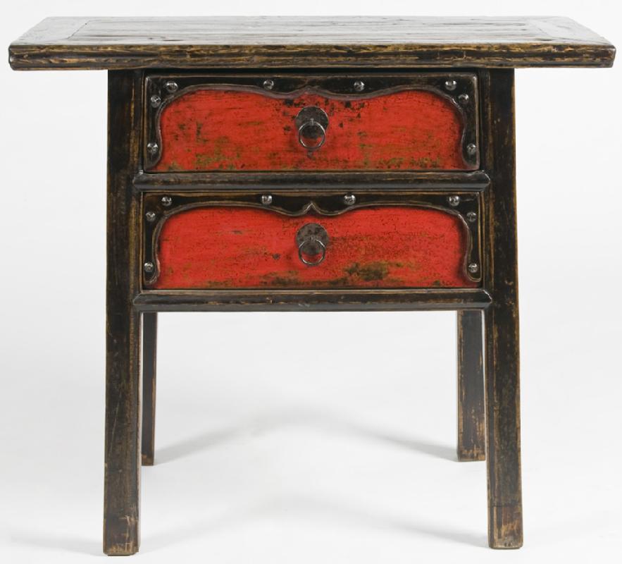 Antique Oriental Table Cabinet