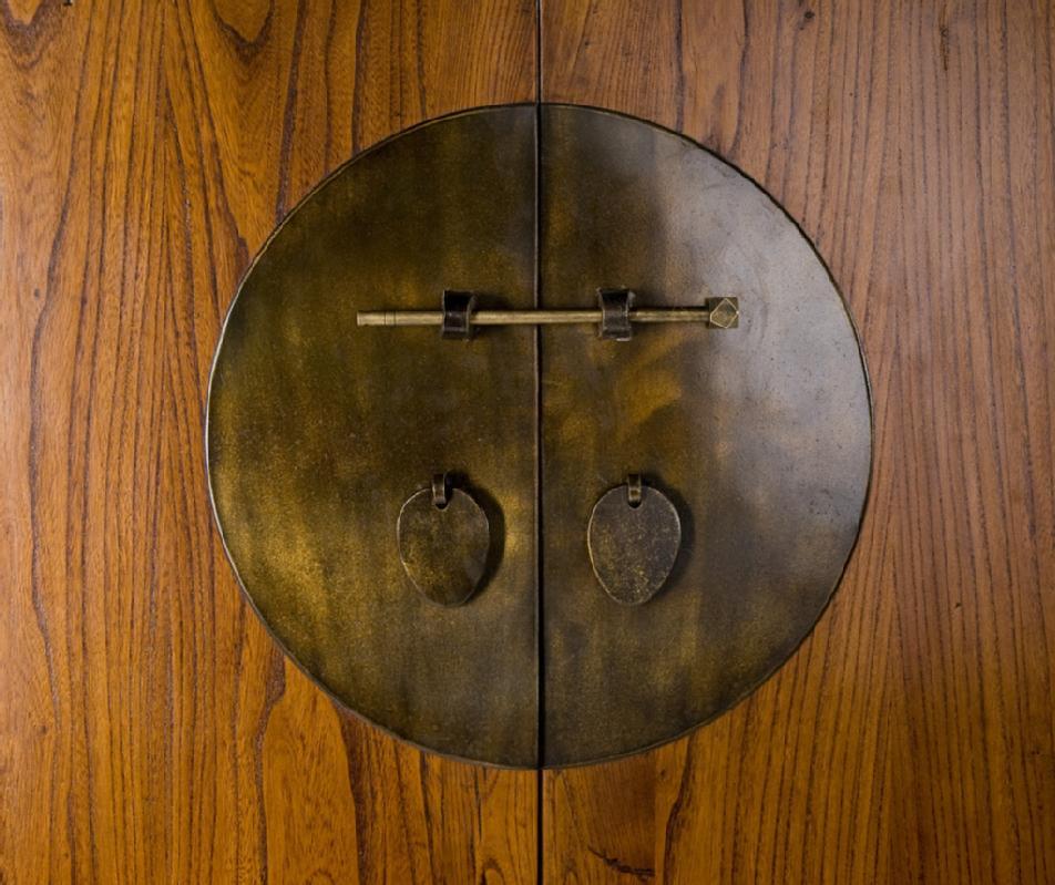 Antique Asian Armoire Cabinet