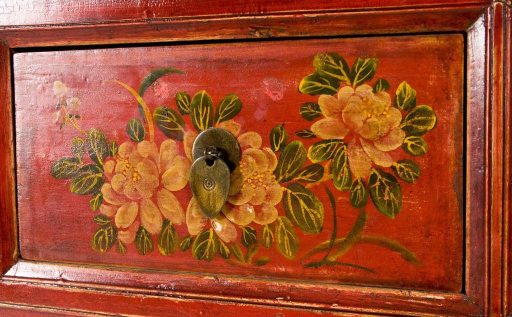 Antique Mongolian Console Table (Sofa Table - Altar Table - Hall Table)