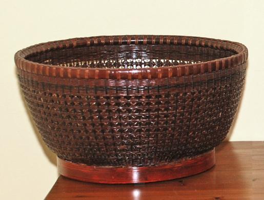 Chinese Rattan Basket