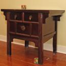 Small table with two doors, two drawers