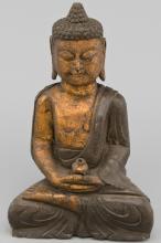 Stone Chinese Sitting Buddha Statue