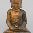 Stone Chinese Sitting Buddha Statue