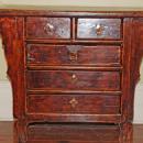 Chinese Table Cabinet With Five Drawers