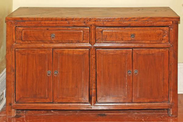 Antique Asian Buffet Cabinet