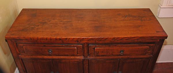 Antique Asian Buffet Cabinet