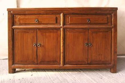 Antique Asian Buffet Cabinet