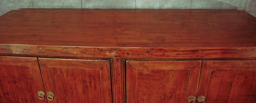 Antique Chinese Cabinet with 4 Doors