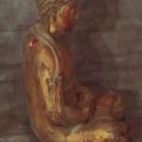 Carved Wooden Buddha Statue