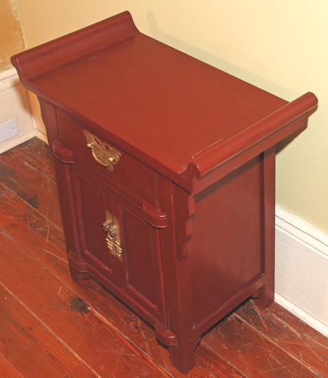Small Pagoda-Top Cabinets