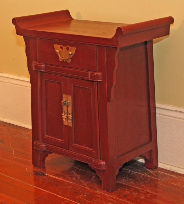Small Pagoda-Top Cabinets