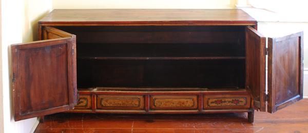 Antique Asian Buffet Cabinet