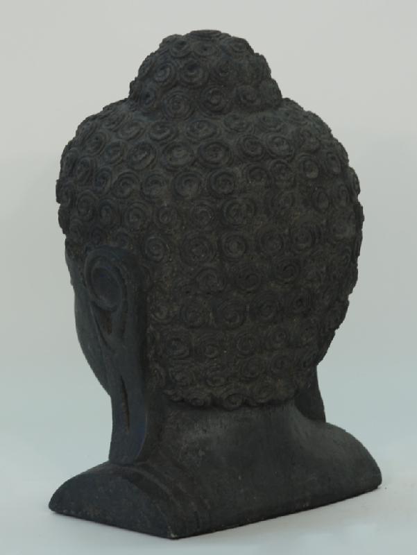 Stone Buddha Head Bust