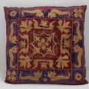 Designer Decorative Pillow Throw Blue (Decorative Pillow Covering from Indonesia)