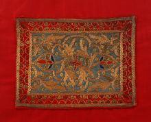 Designer Decorative Pillow Cover Red (Decorative Pillow Covering from Indonesia)
