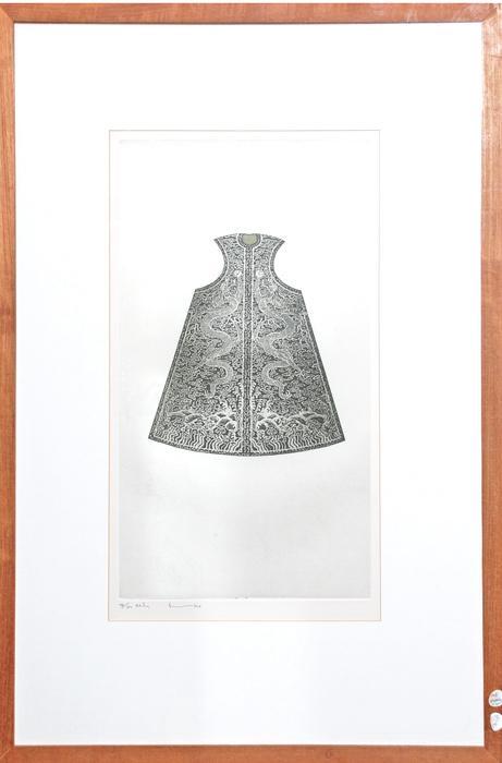 Chinese Robe Framed Print, Signed and Numbered