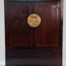 Antique Chinese Ming Style Two Door Large Cabinet