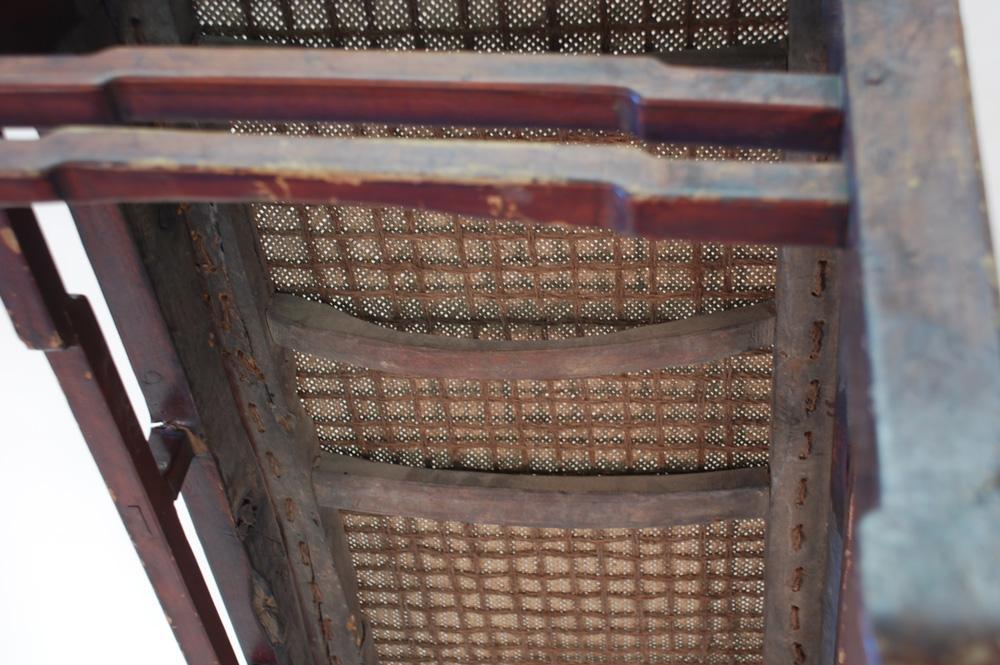 Antique Chinese Ta Bed or Day Bed with Mat Top