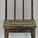 Antique Chinese Pencil Back Chairs, Small