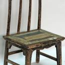 Antique Chinese Pencil Back Chairs, Small