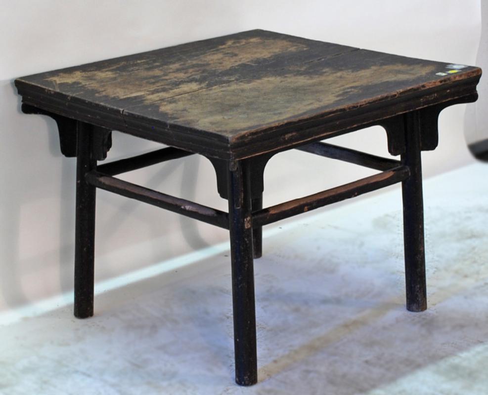 Chinese Antique Low Square or Coffee Table