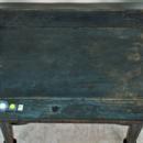 Antique Chinese Black Lacquer Wine Table with Drip Edge