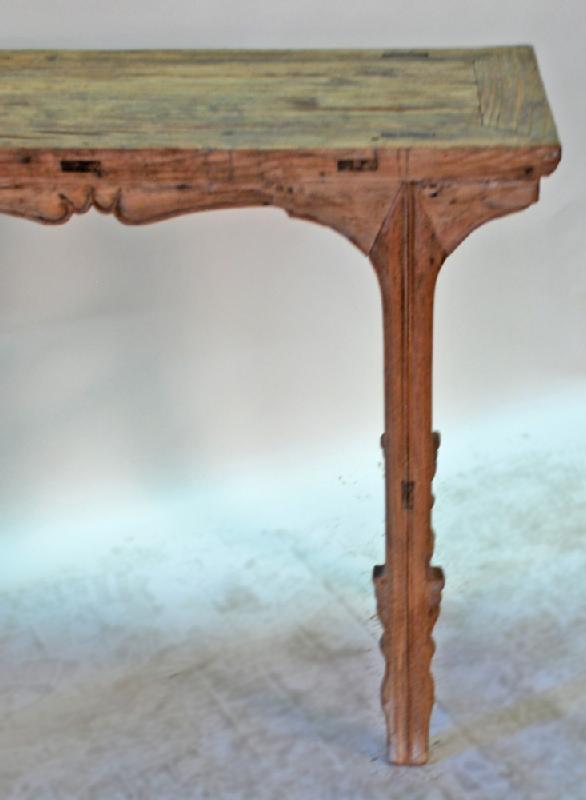 Antique Chinese Side Table or Sword Leg Table