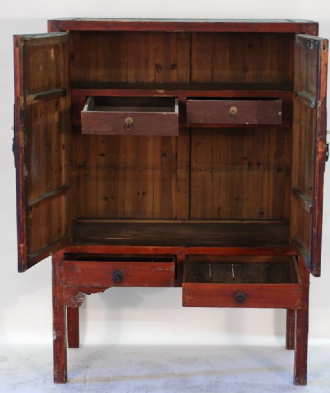 Chinese 2-door Armoire Cabinet