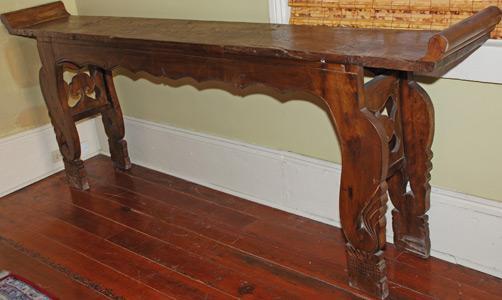 Authentic Antique Carved Chinese Altar (Sofa Table - Console Table - Hall Table)