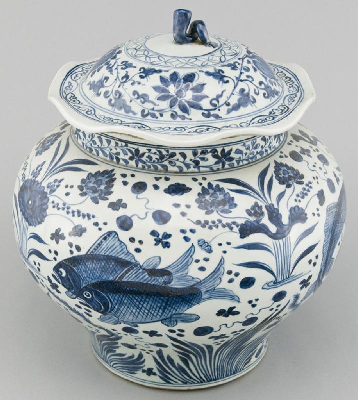 Chinese Blue White Porcelain Vase