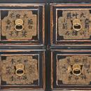 Ten Drawer Black Chinese Apothecary Chest