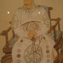 Pair of Framed Ancestor Portraits on Silk