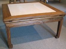 Chinese Antique Table with Stone Top