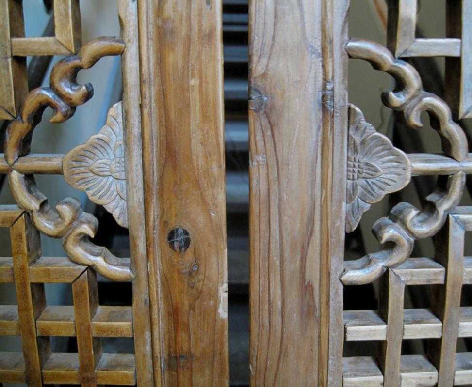 Pair of Antique Chinese Doors