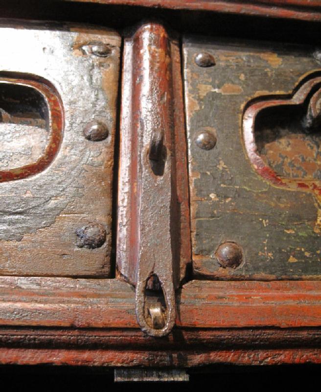 Antique Chinese Locking Cabinet