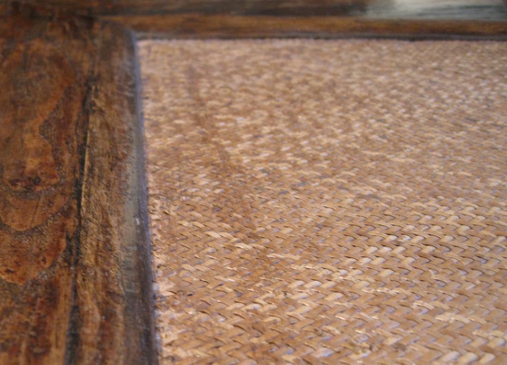 Chinese Square Carved Kang Table
