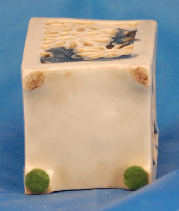 Antique Japanese Fude-Tate Brush Holder
