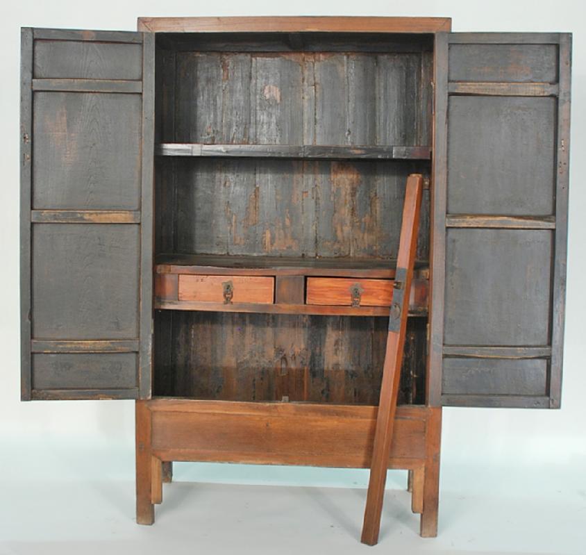 Antique Chinese Wardrobe Cabinet