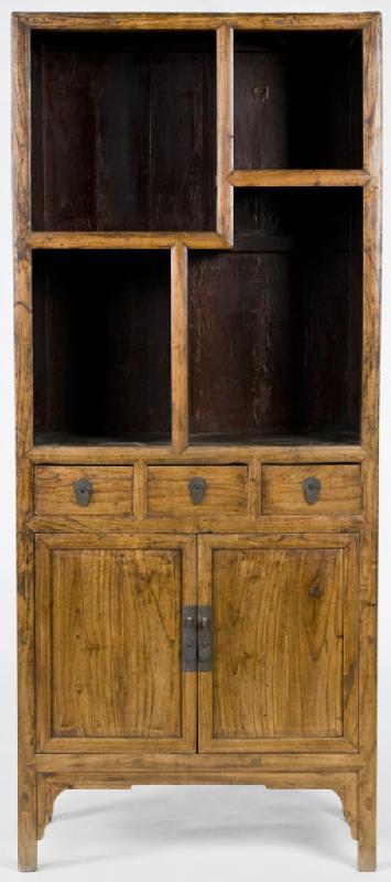 Antique Asian Curio Cabinet