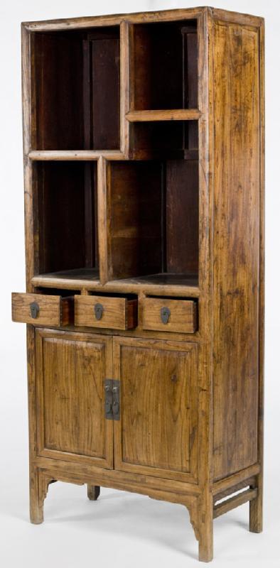 Antique Asian Curio Cabinet