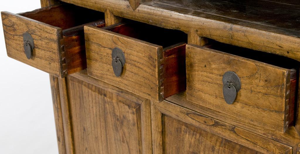 Antique Asian Curio Cabinet