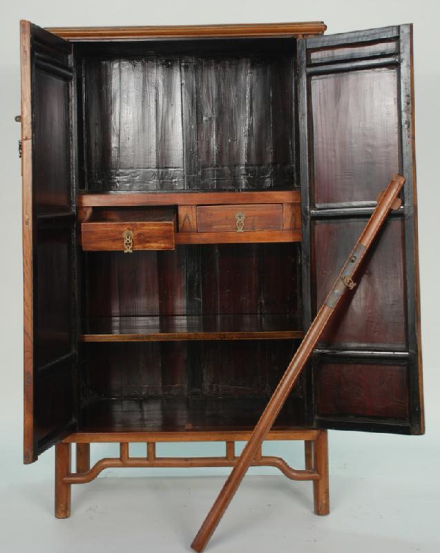 Asian Antique Wardrobe Cabinet