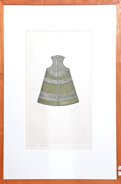 Chinese Robe Framed Print, Signed and Numbered