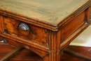 Early Qing Dynasty Antique Chinese Game Table Square Top, 2-Drawers