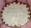 Godfred Miller NY Miniature on Ivory Rosamund Miller 1861 in case