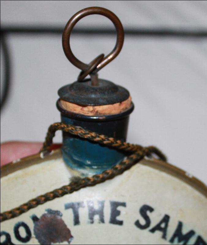 1900 GAR Encampment Canteen Tole with Eagle Chicago from Civil War Vetern