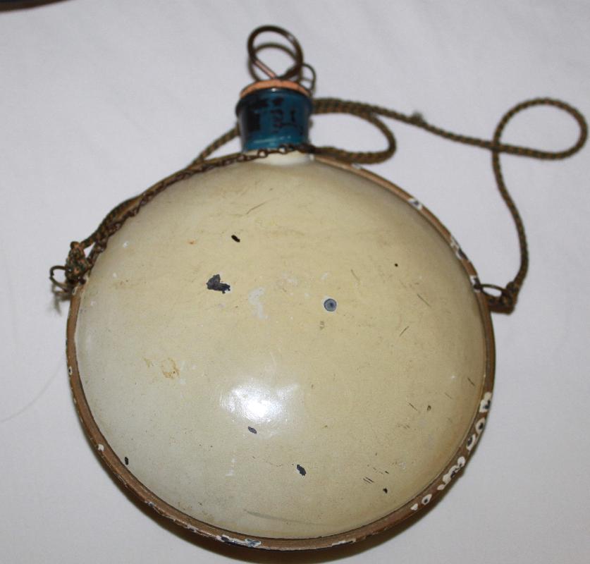 1900 GAR Encampment Canteen Tole with Eagle Chicago from Civil War Vetern