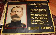 Lord Kitchener WWI Poster