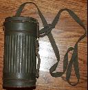 WWII German Gas Mask in Cannister 1944/3 with Soldiers name