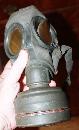 WWII German Gas Mask in Cannister 1944/3 with Soldiers name